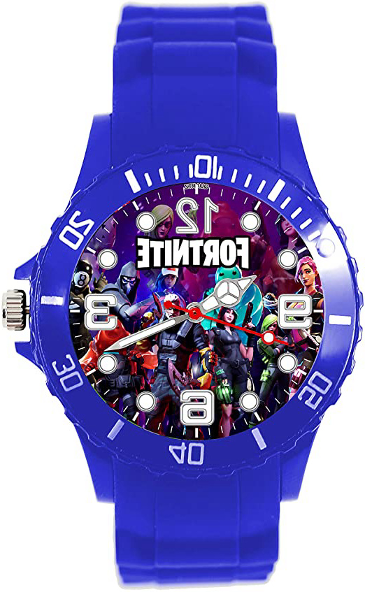 Reloj de Silicona Azul para