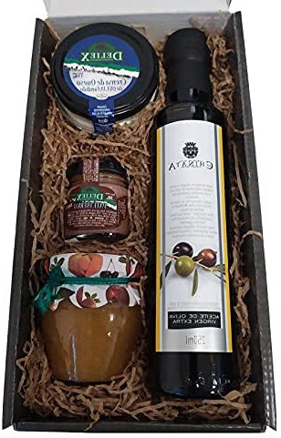 Cesta de productos gourmet para