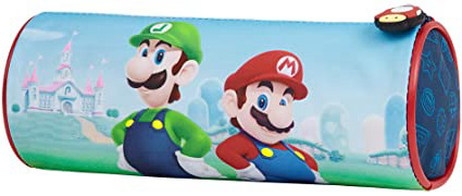 Super Mario Estuche Escolar, Material