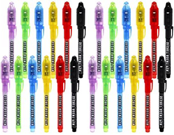 Boligrafo Tinta Invisible, 24 Piezas