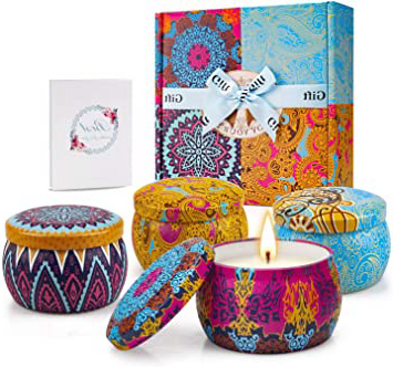 TOFU Natural Velas Aromaticas Juego