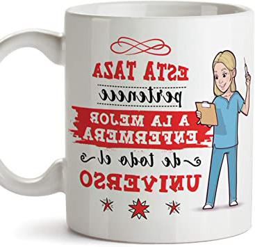 MUGFFINS Enfermera Tazas Originales de