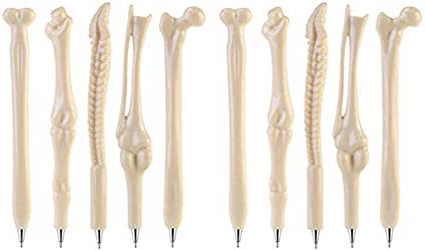 Novelty Bone Forma Bolígrafo Bolígrafos,