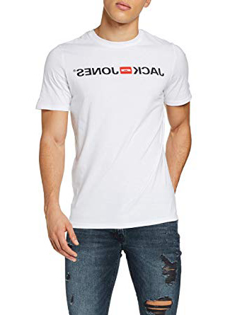 JACK & JONES Jjecorp Logo tee SS Crew Neck Noos Camiseta para Hombre