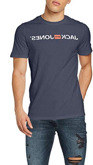 JACK & JONES Jjecorp Logo tee SS Crew Neck Noos Camiseta para Hombre