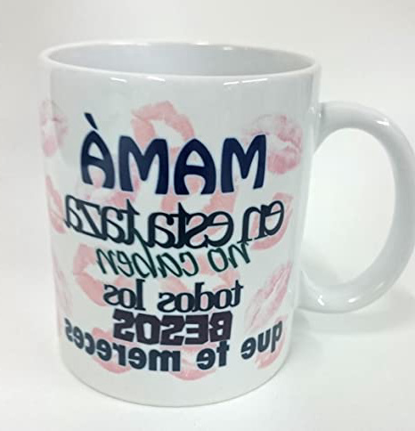 Taza"Mamá en esta taza no
