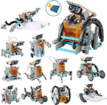 OFUN Juguete Robot Stem para niños, 12 en 1 Robots Kit de Ciencia Divertido Juego Creativo y DIY Juguetes, Manualidades Regalos para niños de 8 a 12 años