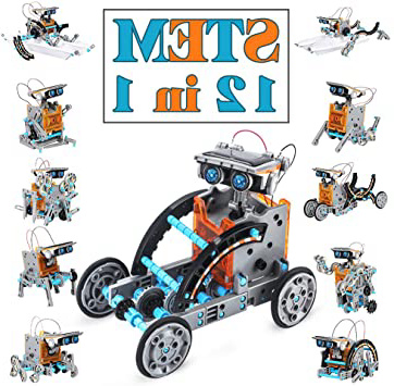 Juguetes Stem para niños de 8 años Kit de Robot Solar 12 en 1 Aprendizaje Educativo Ciencia Construcción de Juguetes con alicates para niños de 8-12 años