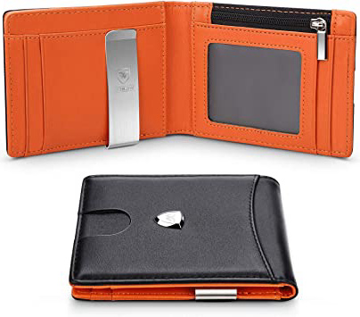 wilbest® Cartera Hombre, Billetera Hombre,