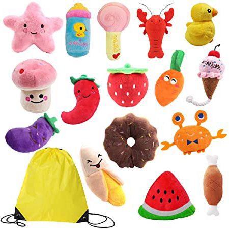 Fanspack Juguete para Perros Pequeños,16