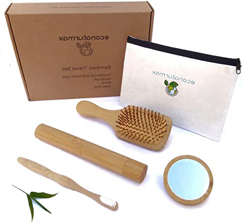 Kit Aseo Bambú, Regalo Ecológico,