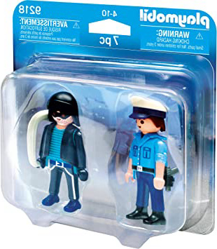 PLAYMOBIL Duo Pack- Policía y