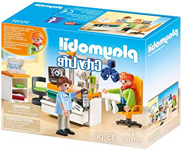 PLAYMOBIL City Life 70197 Oftalmólogo,