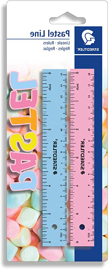 STAEDTLER 56215PSBK2ST, Reglas de Plástico