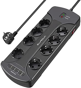 AUOPLUS Regleta de Enchufe Multiple