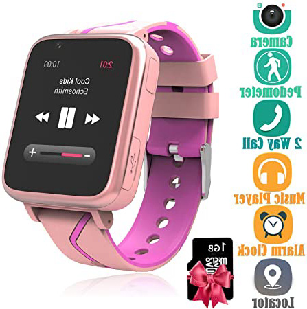 Niños Musica Smartwatch Phone, Reloj