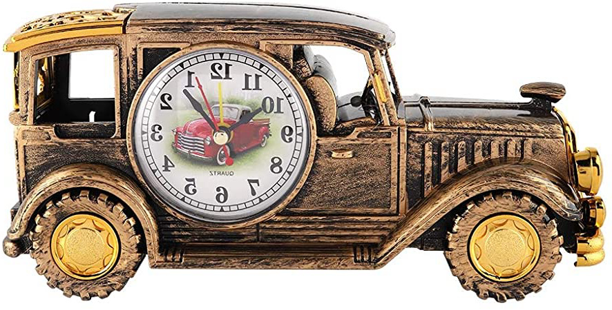 HERCHR Reloj Despertador de Coche