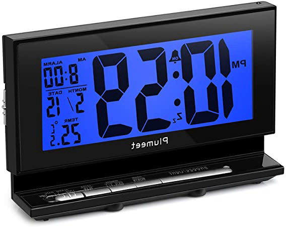 Plumeet Despertador Electrónico con Luz
