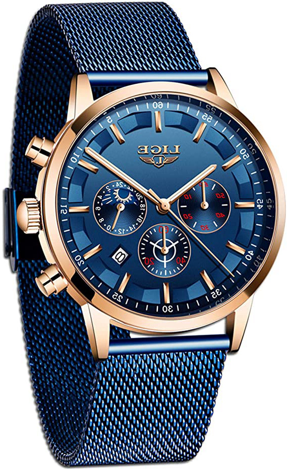 LIGE La Moda Relojes Hombre