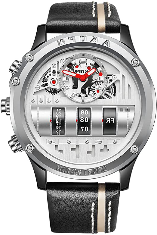 RORIOS Moda Hombre Relojes Cuarzo