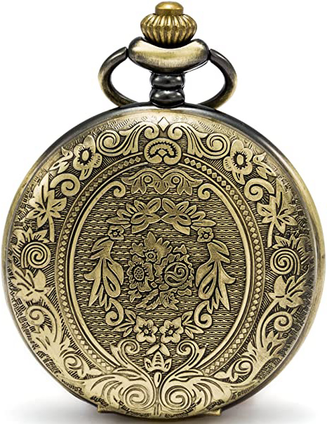 SEWOR clásico Tallada Shell Dial