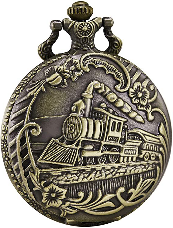 Morfong Reloj de bolsillo de