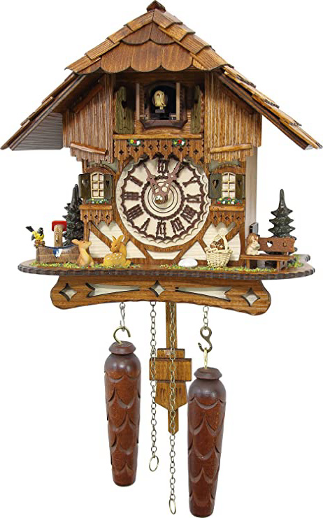 Cuckoo-Palace Reloj de Cuco alemán