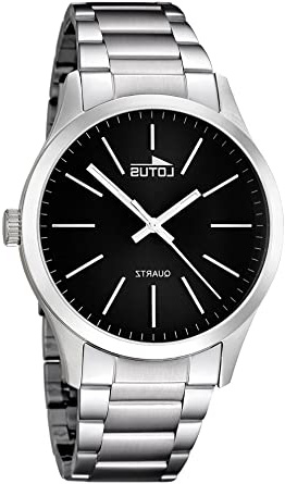 Lotus Reloj Analógico para Hombre de Cuarzo con Correa en Acero Inoxidable 15959/3