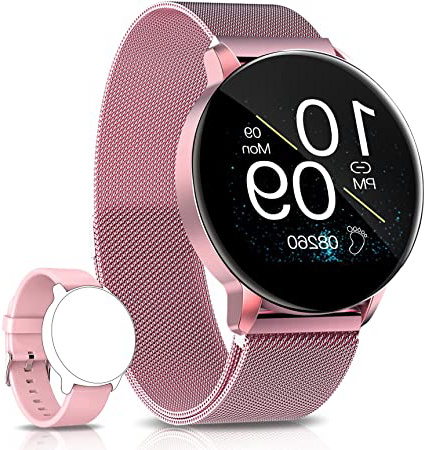 AIMIUVEI Smartwatch Mujer, 1.3 Inch