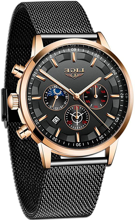 LIGE La Moda Relojes Hombre