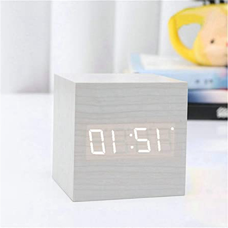 SWECOMZE Despertador digital LED, reloj