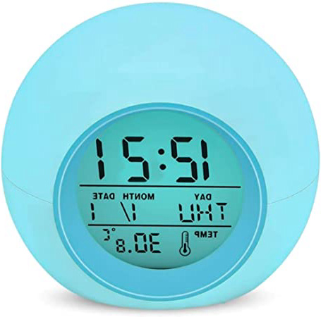 Lypumso Despertador Digital Electrónico, Reloj