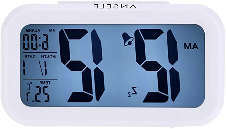 LED Digital Alarma Despertador,Anself Reloj