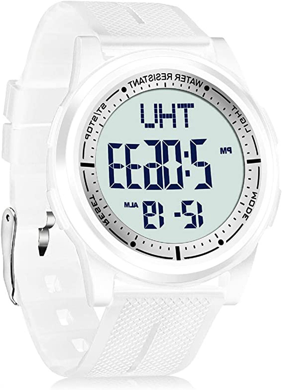 WIFORT Reloj Digital Hombre Mujer,5ATM