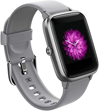GRDE Smartwatch, Relojes Inteligentes Hombre Impermeable IP68 para GPS Deportivo con Pulsómetro, Calorías, Monitor de Sueño, Podómetro Pulsera Actividad, Smartwatch Reloj Inteligente para Android iOS