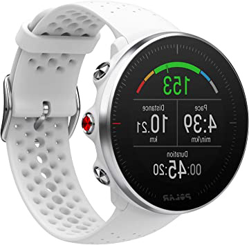 Polar Vantage M -Reloj con GPS y Frecuencia Cardíaca - Multideporte y programas de running - Resistente al agua, ligero