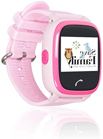 Reloj con GPS para niños SaveFamily Modelo Completo, smartwatch con Boton SOS, Permite Llamadas y Mensajes. Resistente al Agua Ip67. App Propia SaveFamily. Incluye Cargador