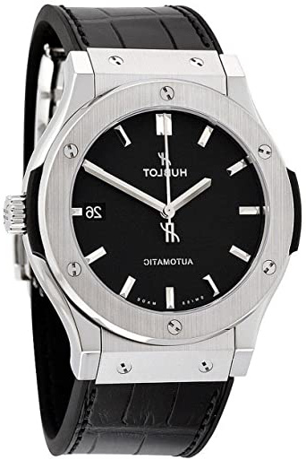 Hublot Classic Fusion - Reloj automático para hombre, esfera negra, 511.NX.1171.LR
