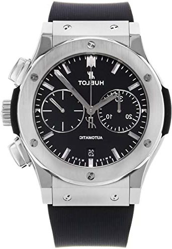 Hublot Classic Fusion Negro Dial cronógrafo para hombre reloj automático 521.NX.1171.RX