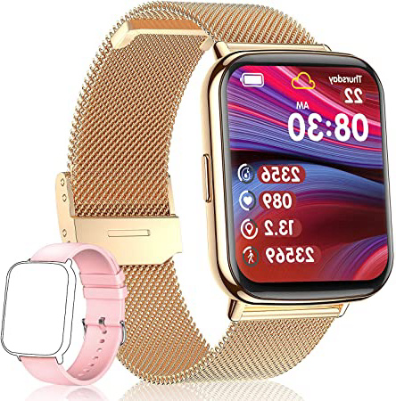 TagoBee Smartwatch Mujer,IP68 Impermeable con