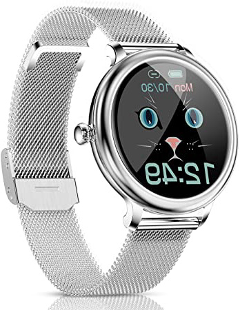 CatShin Relojes Inteligentes Mujer,smartwatch Mujer