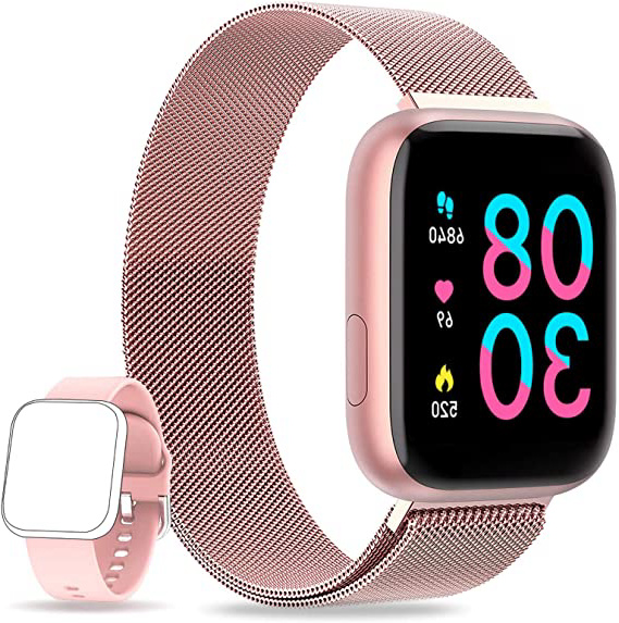 AIMIUVEI Smartwatch, Reloj Inteligente Mujer