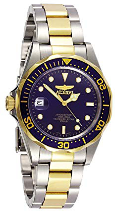 Invicta 8935 Pro Diver Reloj Unisex acero inoxidable Cuarzo Esfera azul