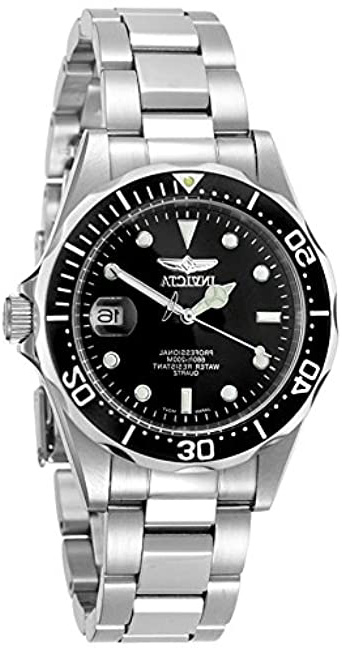 Invicta 8932 Pro Diver Reloj Unisex acero inoxidable Cuarzo Esfera negro