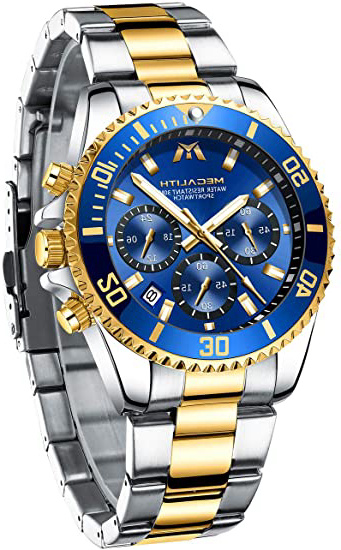 MEGALITH Reloj Hombre Acero Inoxidable