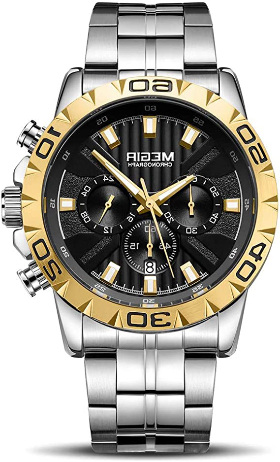 Hombre Relojs de Cuarzo Dial