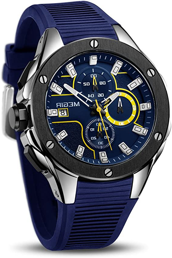 Hombre Relojes Moda Impermeable Silicona