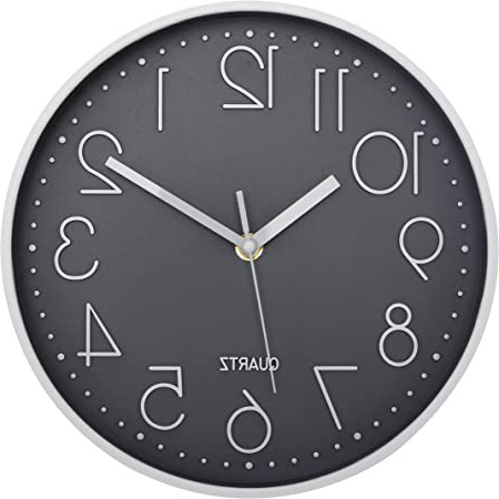 Foxtop Reloj de pared moderno,