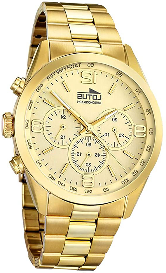 LOTUS Minimalist Dorado Hombre