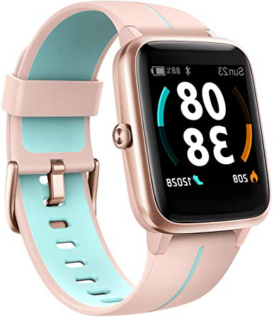 KUNGIX Smartwatch, Reloj Inteligente Impermeable